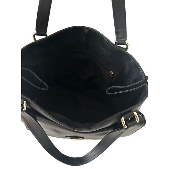 Kate spade new york Varick Street Suede Austin black Shoulder bag Leather Tote - Picture 8 of 9